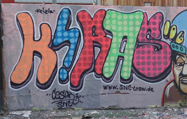 Graffiti Wall - Photo by cesar - snc, cesar, Karlsruhe (2014)