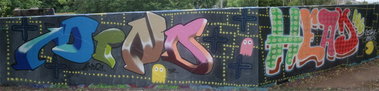 Graffiti Wall - Photo by cesar - snc, mind21, cesar (2014)