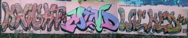 Graffiti Wall - Photo by cesar - snc, cesar, mind21 (2014)