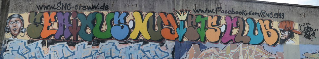 Graffiti Wall - Photo by cesar - cesar, mind21, snc (2014)