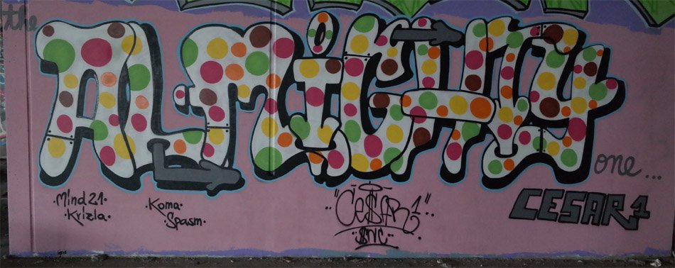 Graffiti Wall - Photo by cesar - cesar, snc (2014)