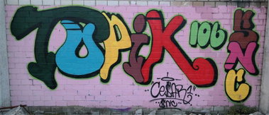 Graffiti Wall - Photo by cesar - cesar, snc (2014)