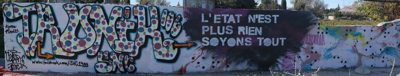Graffiti Wall - Photo by cesar - cesar, snc, koma (2014)