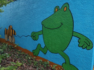 Graffiti Wall in Bad soden - Photo by cesar - cesar, cesarone, snc (2018)