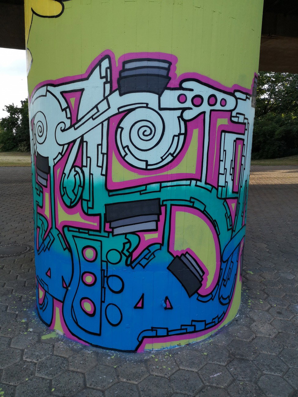 Graffiti Wall in Flörsheim - Photo by cesar - cesar, cesarone, snc (2018)