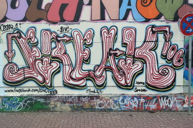 Graffiti Wall in Gelnhausen - Photo by cesar - snc, cesar (2015)