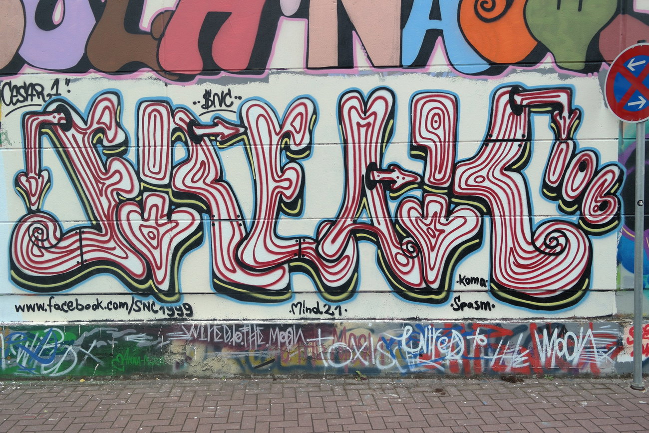Graffiti Wall in Gelnhausen - Photo by cesar - snc, cesar (2015)