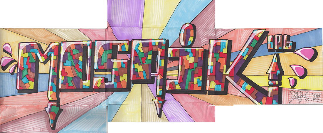 Graffiti Sketch - Photo by cesar - cesar, snc (2016)