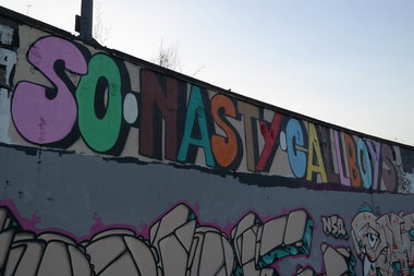 Graffiti Wall in Frankfurt/main - Photo by cesar - cesar, snc, frankfurt (2017)