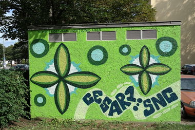 Graffiti Street Art in Frankfurt - Photo by cesar - cesar, snc (2017)