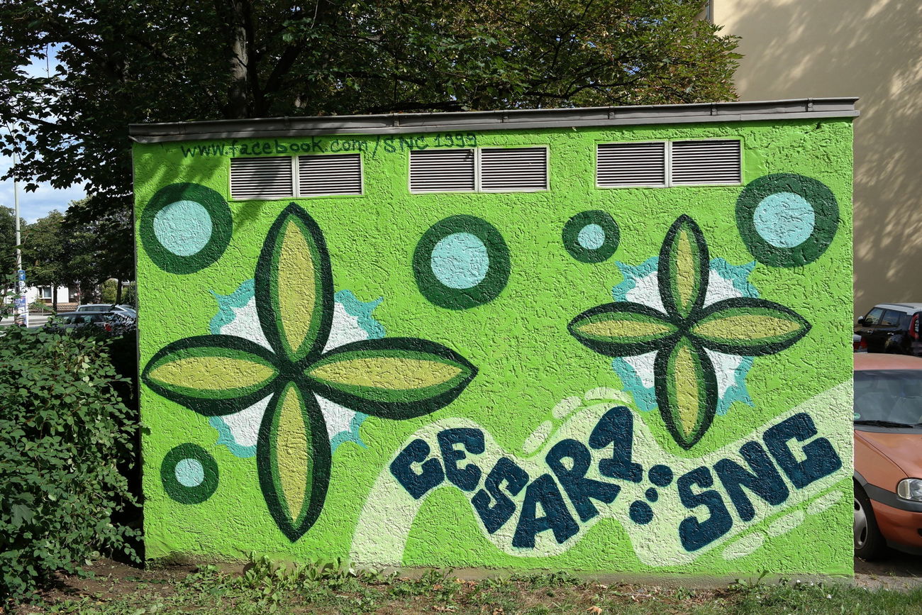 Graffiti Street Art in Frankfurt - Photo by cesar - cesar, snc (2017)
