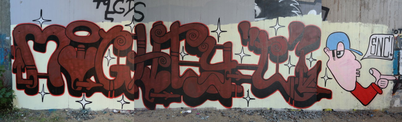 Graffiti Wall - Photo by cesar - cesar, snc (2016)