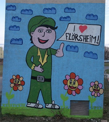 Graffiti Wall in Flörsheim - Photo by cesar - snc, cesar (2015)