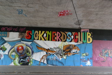 Graffiti Wall in Wiesbaden - Photo by cesar - cesar, snc, wiesbaden (2017)