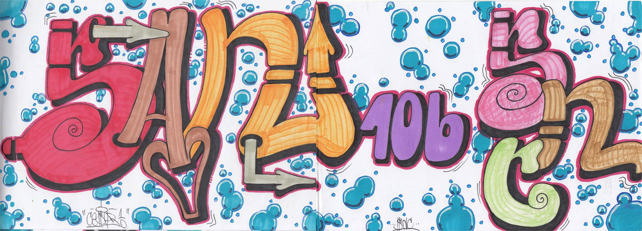 Graffiti Sketch - Photo by cesar - snc, cesar (2015)