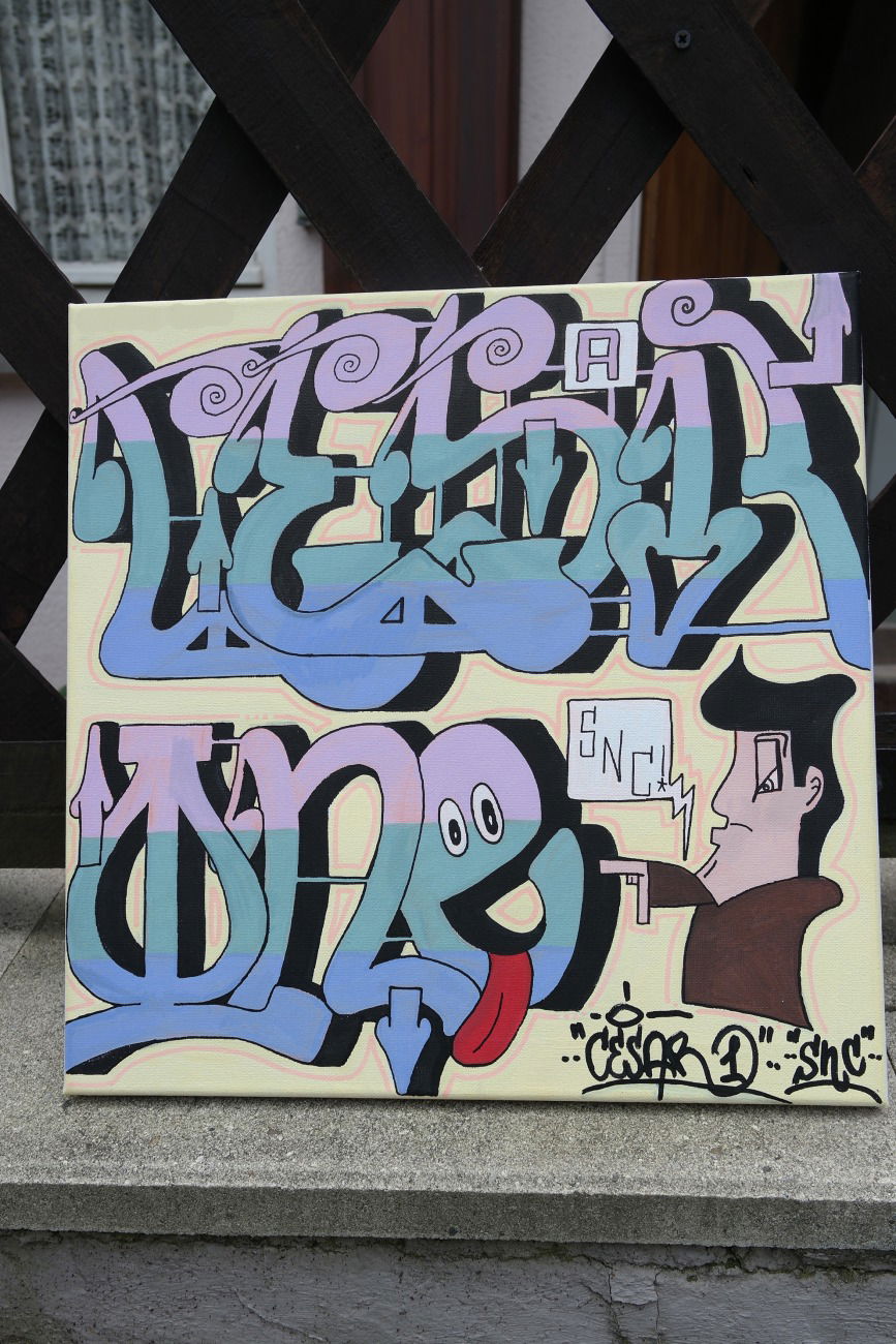 Graffiti Sketch - Photo by cesar - cesar, snc (2017)