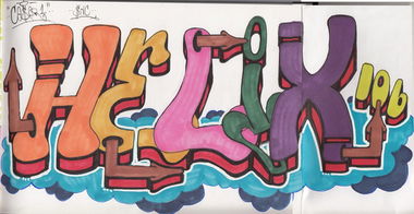 Graffiti Sketch - Photo by cesar - snc, cesar (2015)