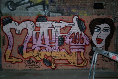 Graffiti Wall in Wiesbaden - Photo by cesar - cesar, snc, wiesbaden (2017)