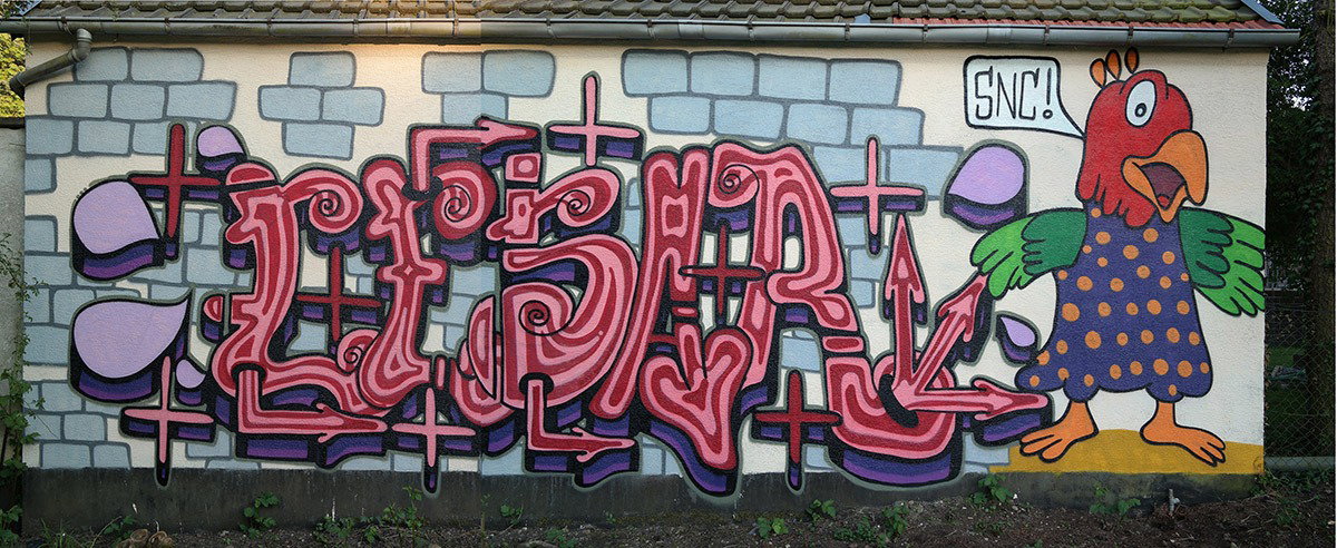 Graffiti Wall in Frankfurt - Photo by cesar - cesar, snc (2016)