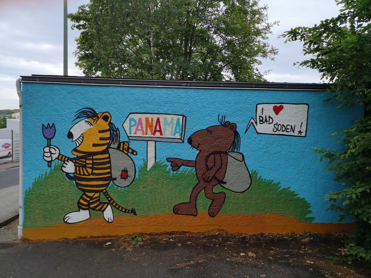 Graffiti Wall in Bad soden - Photo by cesar - cesar, cesarone, snc (2018)