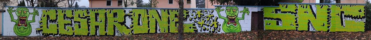 Graffiti Wall in Wiesbaden - Photo by cesar - cesar, cesarone, snc (2018)