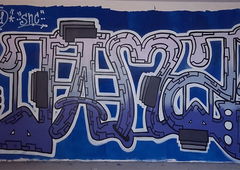 Graffiti Wall in Wiesbaden - Photo by cesar - cesar, cesarone, snc (2019)