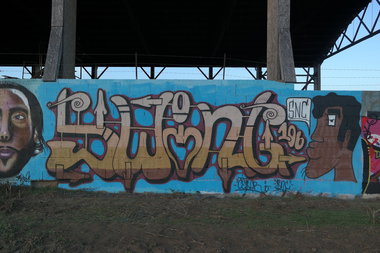 Graffiti Wall in Undenheim - Photo by cesar (2016)