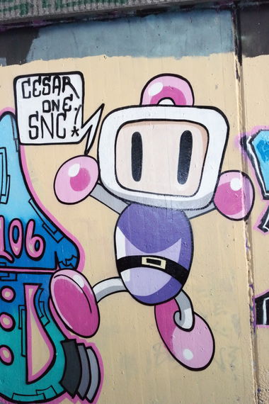 Graffiti Wall in Frankfurt - Photo by cesar - cesar, cesarone, snc (2018)