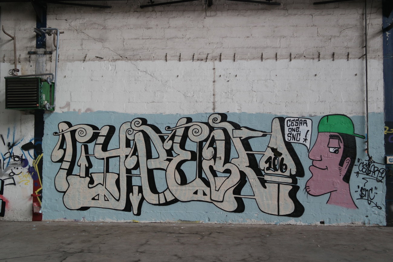 Graffiti Wall - Photo by cesar - cesar, snc (2017)