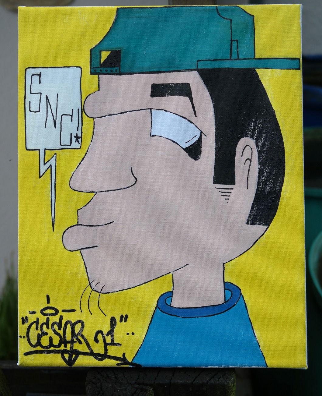 Graffiti Sketch - Photo by cesar - cesar, snc (2017)