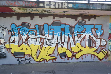 Graffiti Wall in Mainz-kastel - Photo by cesar - cesar, cesarone, snc (2018)