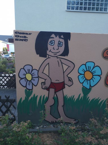 Graffiti Wall in Hattersheim - Photo by cesar - cesar, cesarone, snc (2018)