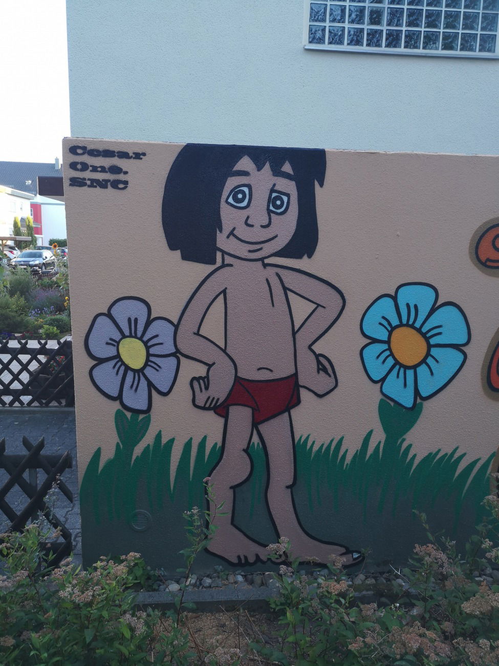 Graffiti Wall in Hattersheim - Photo by cesar - cesar, cesarone, snc (2018)