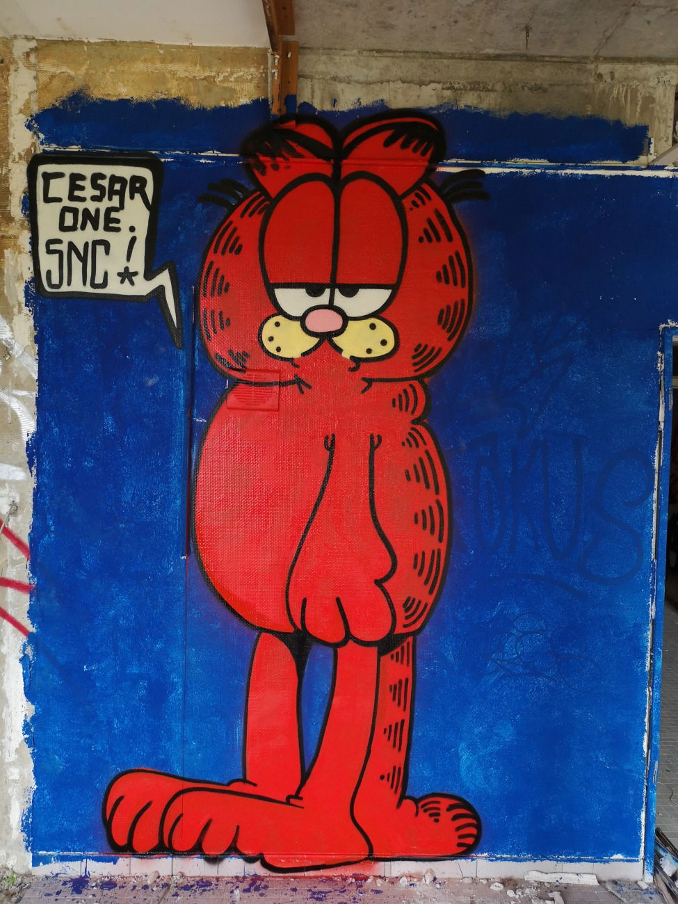 Graffiti Wall - Photo by cesar - cesar, cesarone, snc (2018)