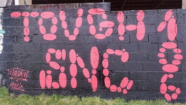 Graffiti Wall in Mainz - Photo by cesar - cesar, cesarone, snc (2020)