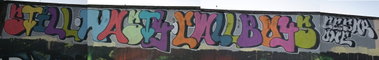 Graffiti Wall in Frankfurt - Photo by cesar - cesar, snc, frankfurt (2014)
