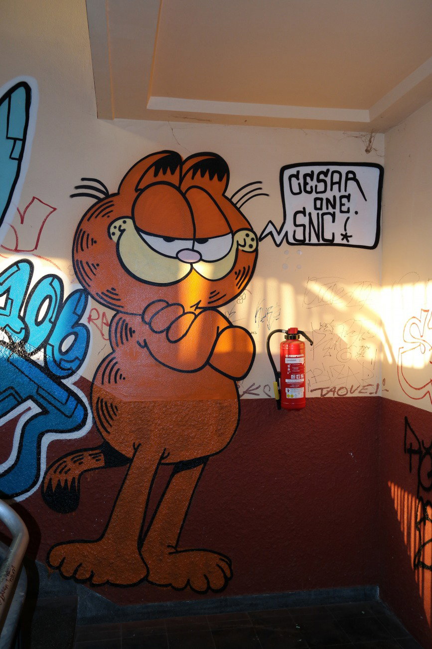 Graffiti Wall in Wiesbaden - Photo by cesar - snc, cesar, cesarone (2017)