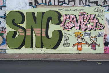 Graffiti Wall in Gelnhausen - Photo by cesar - cesar, snc (2015)
