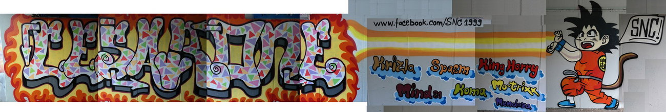 Graffiti Wall in Köngernheim - Photo by cesar - cesar, snc (2015)