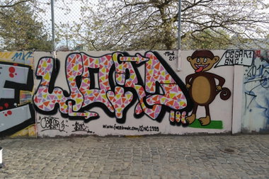 Graffiti Wall in Frankfurt-höchst - Photo by cesar - snc, cesar, frankfurt (2015)
