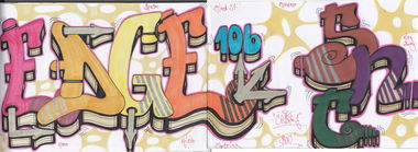 Graffiti Sketch - Photo by cesar - snc, cesar (2015)