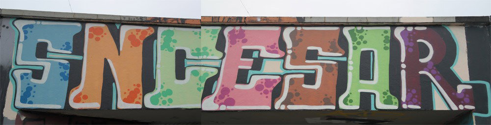 Graffiti Wall in Frankfurt - Photo by cesar - cesar, snc (2016)