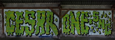 Graffiti Wall - Photo by cesar - cesar, snc (2017)