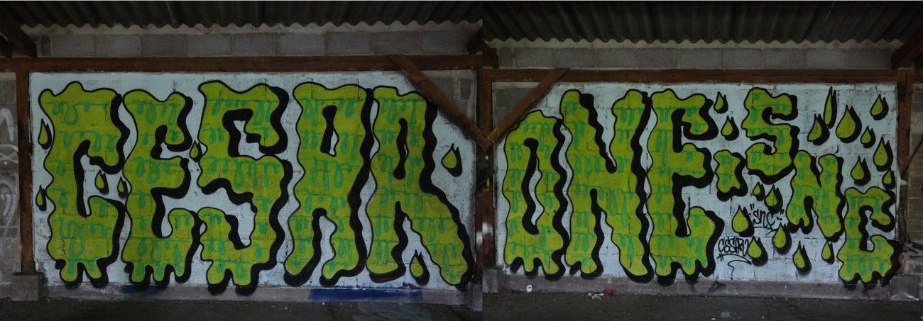 Graffiti Wall - Photo by cesar - cesar, snc (2017)