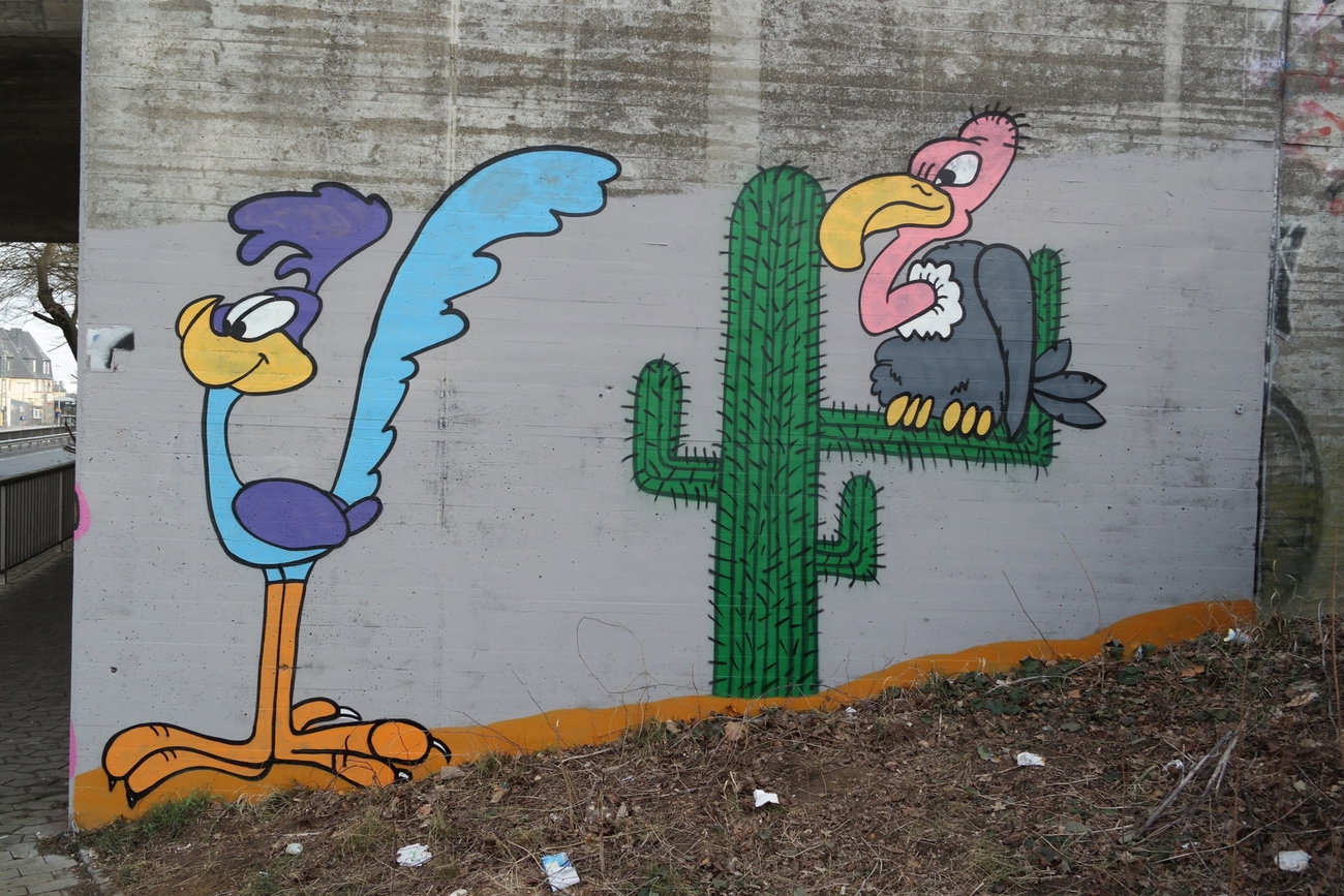 Graffiti Wall in Hofheim - Photo by cesar - cesar, cesarone, snc (2018)