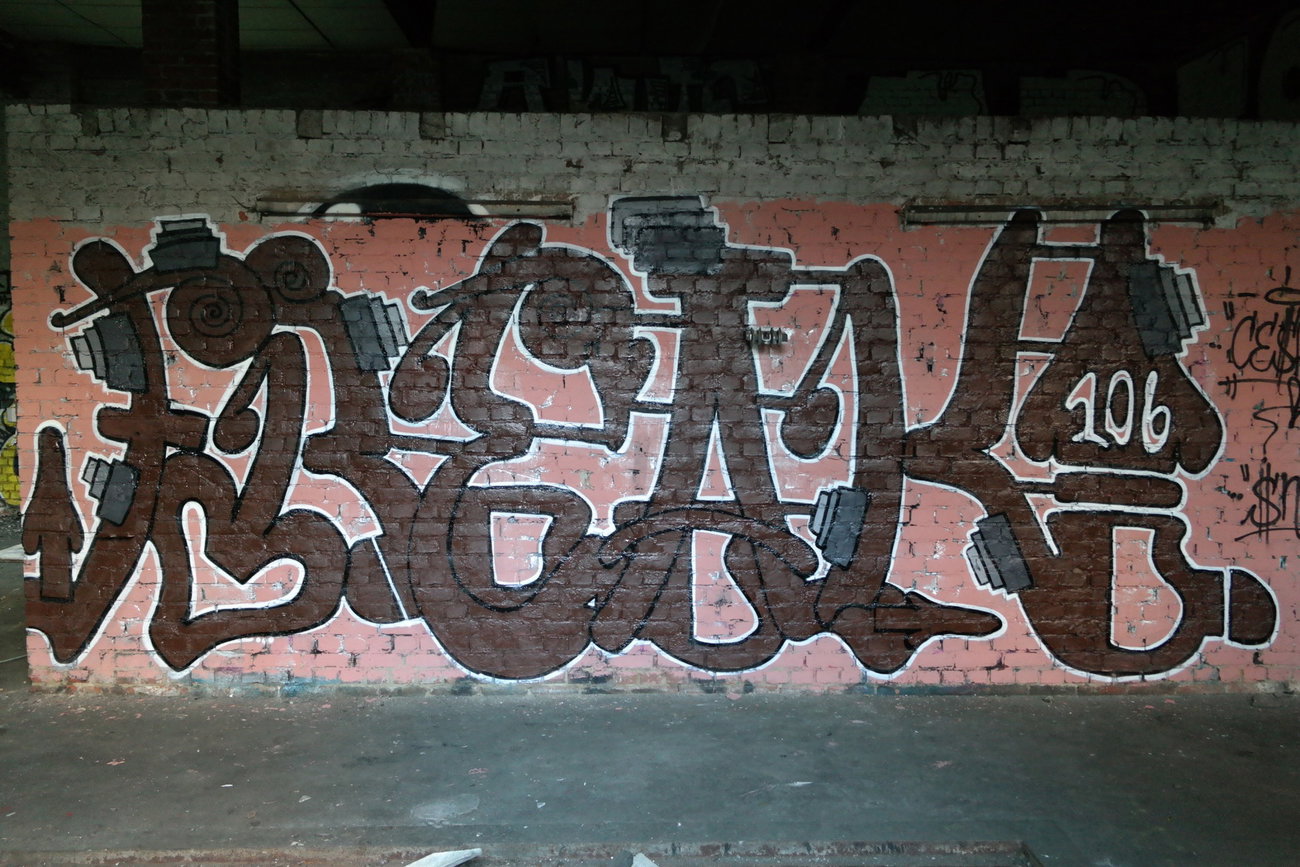 Graffiti Wall in Wiesbaden - Photo by cesar - cesar, snc, cesarone (2017)