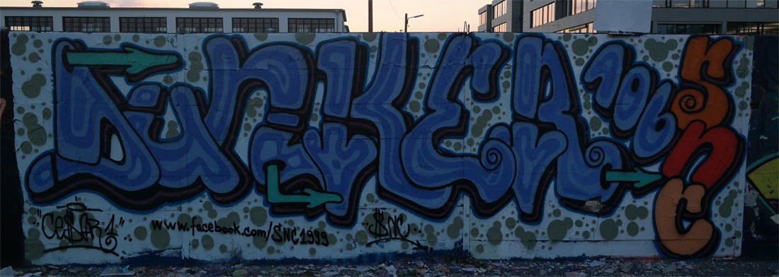 Graffiti Wall in Karlsruhe - Photo by cesar - cesar, snc, cesarone (2015)
