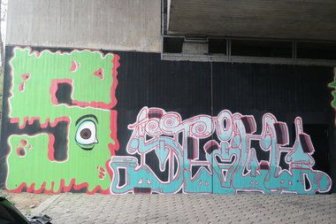 Graffiti Wall in Flörsheim - Photo by cesar - cesar, snc, cesarone (2018)