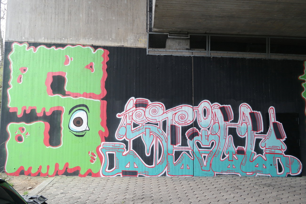 Graffiti Wall in Flörsheim - Photo by cesar - cesar, snc, cesarone (2018)
