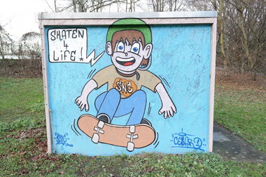Graffiti Wall in Flörsheim - Photo by cesar - cesar, snc, cesarone